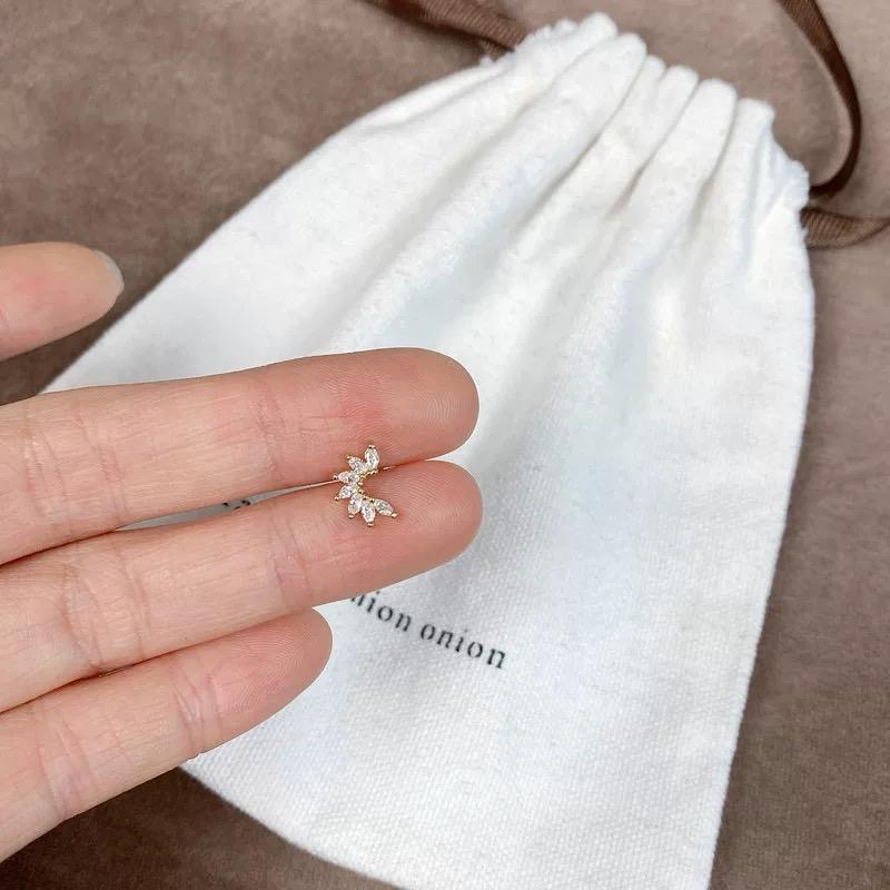 Piercing Eclat Stellaire-Acier Inoxydable Doré &Argenté